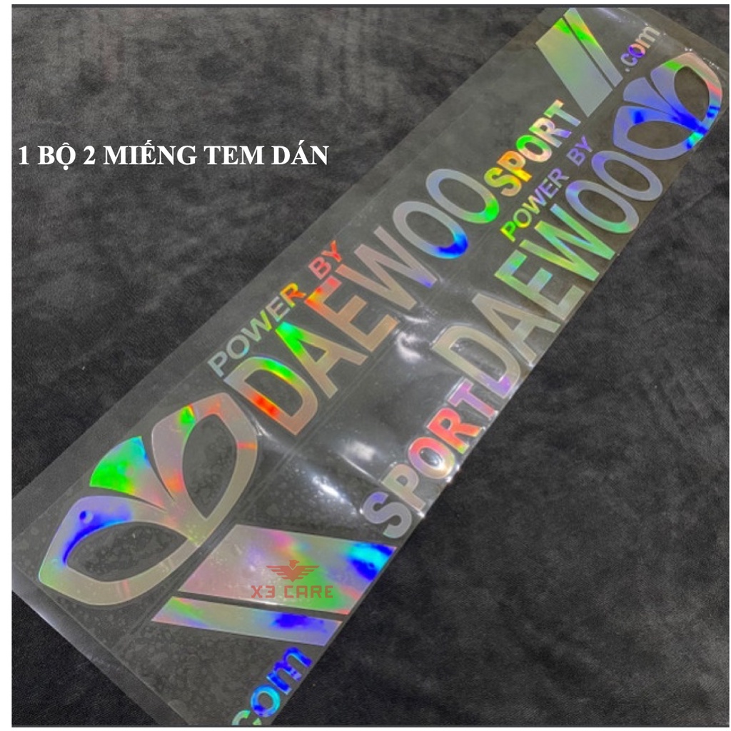 Decal trang trí xe hơi, xe máy phản quang 7 màu,tem dán phản quang, Miếng dán logo hãng xe, decal ô t