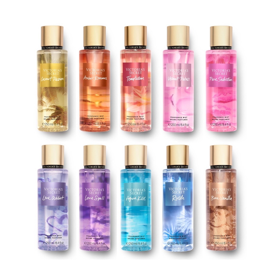 [Victoria’s Secret] - Xịt thơm Body Mist Chuẩn Auth nhiều mùi cơ bản