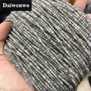 Chuỗi Hạt Đá Thủy Tinh Tự Nhiên 2 3 4mm Dùng Làm Vòng Đeo Tay DIY