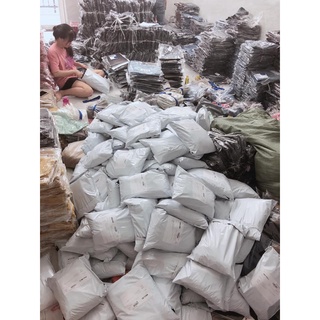 Quần baggy jean nữ cạp cao