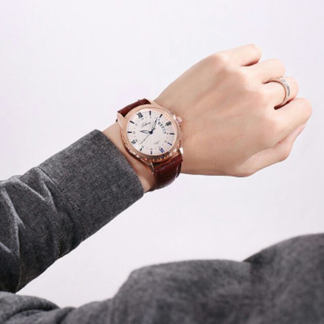 ĐỒNG HỒ NAM LUSHANG CHỐNG NƯỚC MẪU HÀN QUỐC