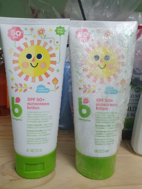Kem chống nắng Babyganics SPF 50+ Sunscreen cho bé