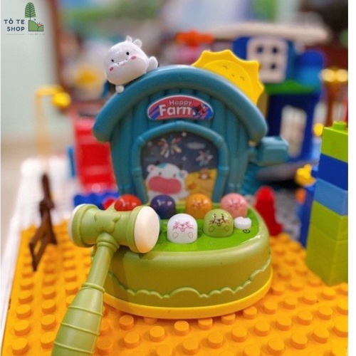 Đồ chơi đập chuột , đồ chơi đập chuột cho bé , đập chuột nhiều chức năng , phát nhạc , phát đèn cực kì thú vị