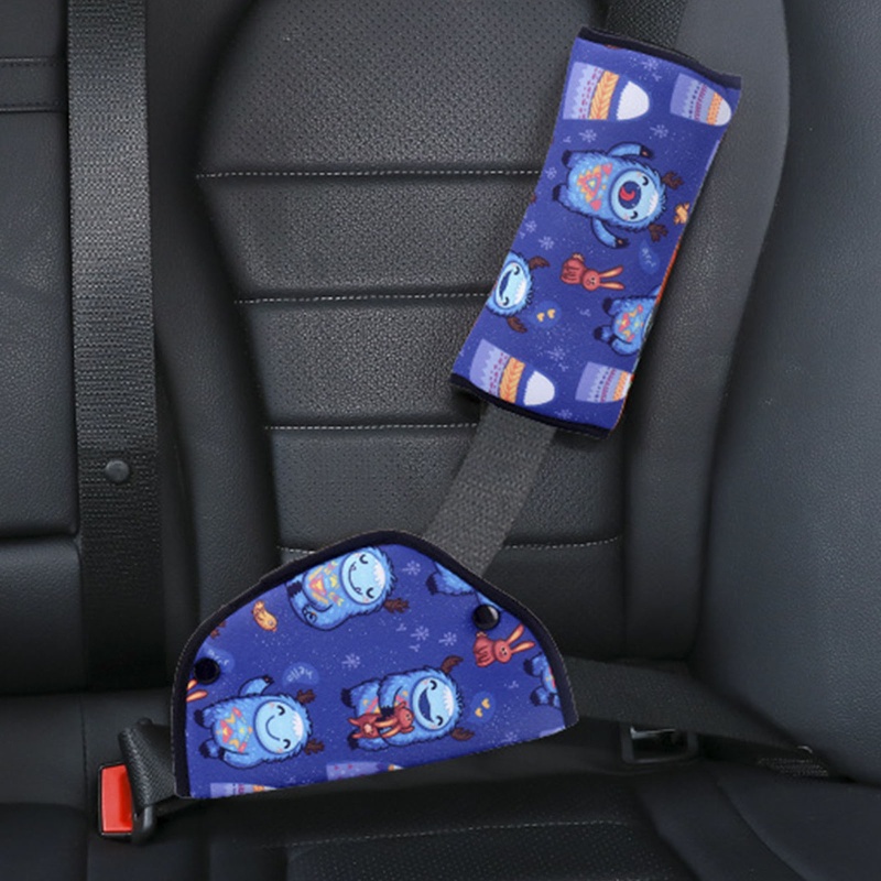 Vỏ Bọc Dây Đai An Toàn Họa Tiết Hoạt Hình Có Thể Điều Chỉnh Cho Bé