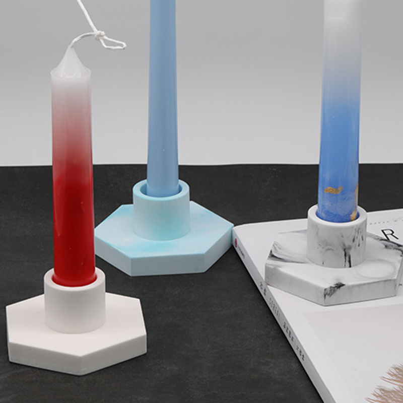 Khuôn Silicone Làm Giá Đỡ Nến Khuếch Tán Hương Thơm Hình Lục Giác
