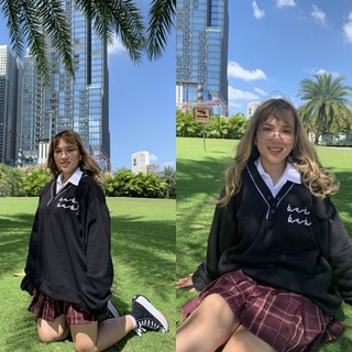 Áo sweater baby form rộng ulzzang