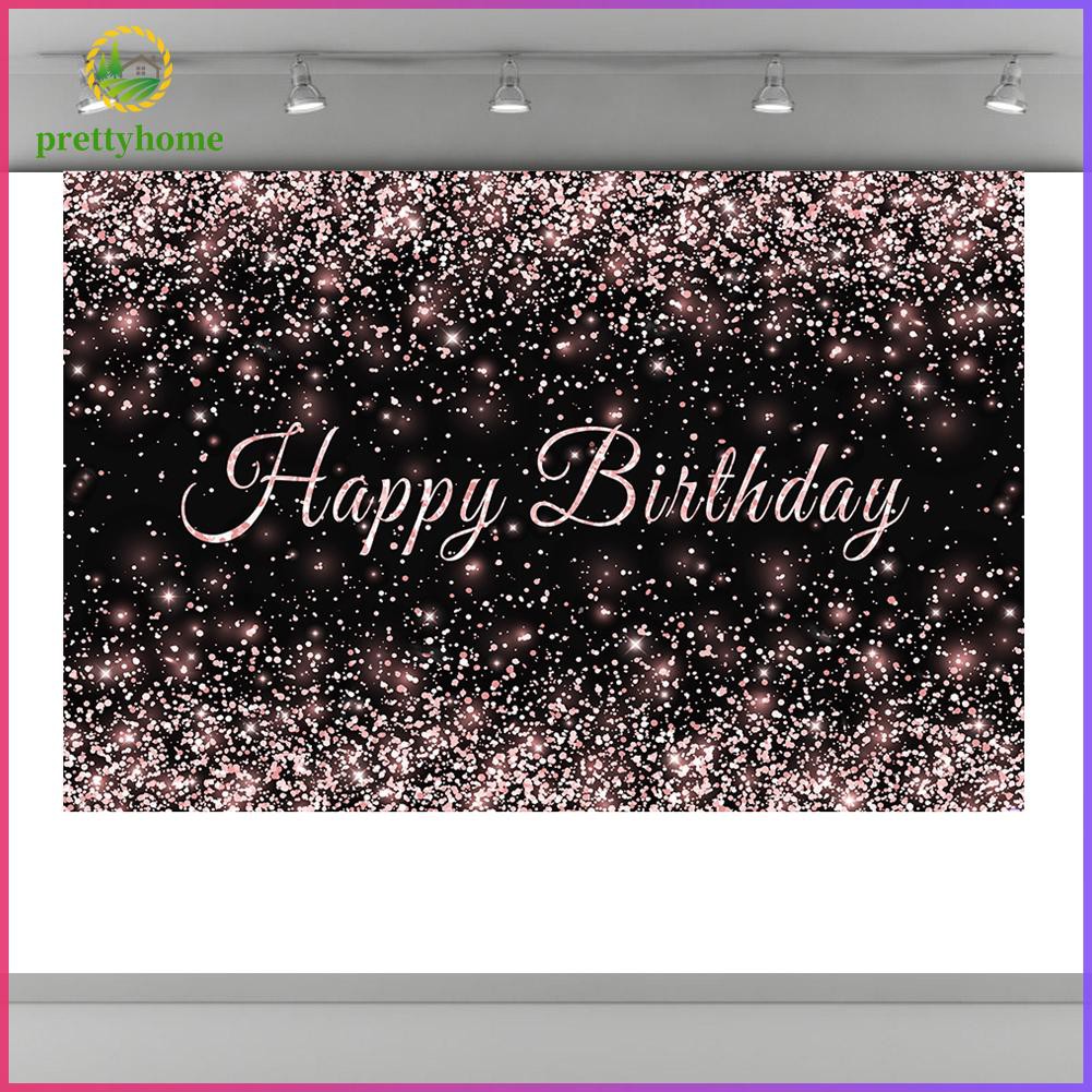 Live*Birthday Theme Background Cloth Backdrop Home Decor Studio Photography Prop