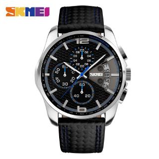 Đồng Hồ SKMEI 9106 Chống Nước 30m Chuyển Động Thạch Anh Với Dây Đeo Bằng Da