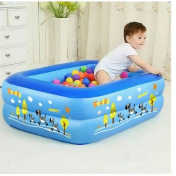 BỂ BƠI PHAO BƠI 3 TẦNG CHỮ NHẬT 1,2M/1,3M/1,5M/1,8M/2,1M + KEO VÁ