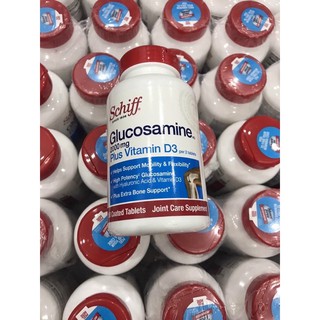Schiff Glucosamine 2000mg plus Vitamin D3 150v