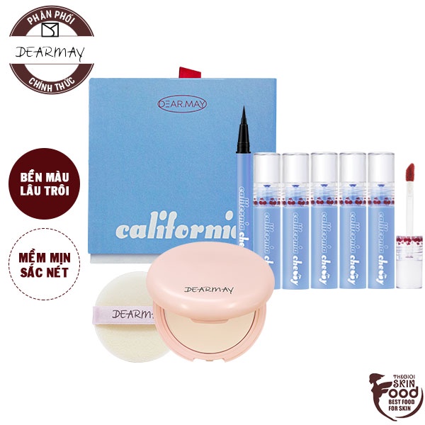 Set Trang Điểm Xinh Xắn Dearmay California Cherry Set