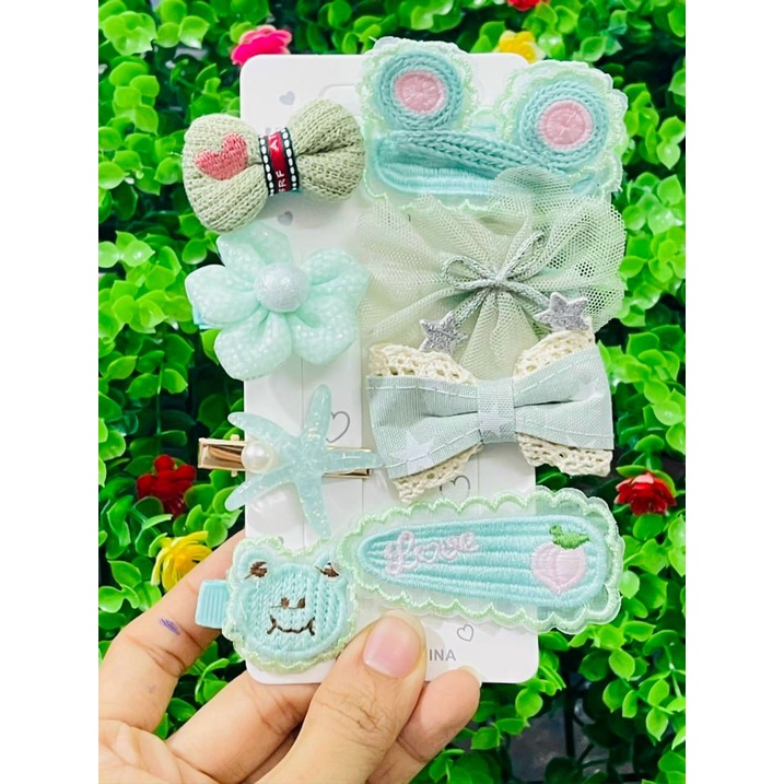 Set kẹp trẻ em siêu dễ thương