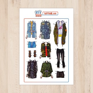 Đồ chơi cắt thủ công Búp bê giấy Set BBG 0030