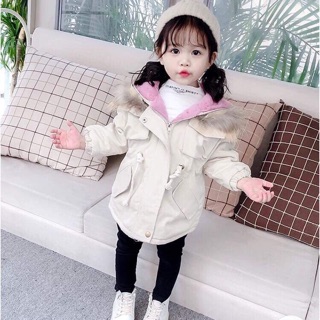 Sale sale sale Áo khoác giữ ấm cho bé gái siêu rẻ
