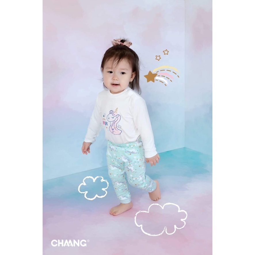 Chaang body chip cotton dài tay pony cho bé gái, bộ liền thân dài tay