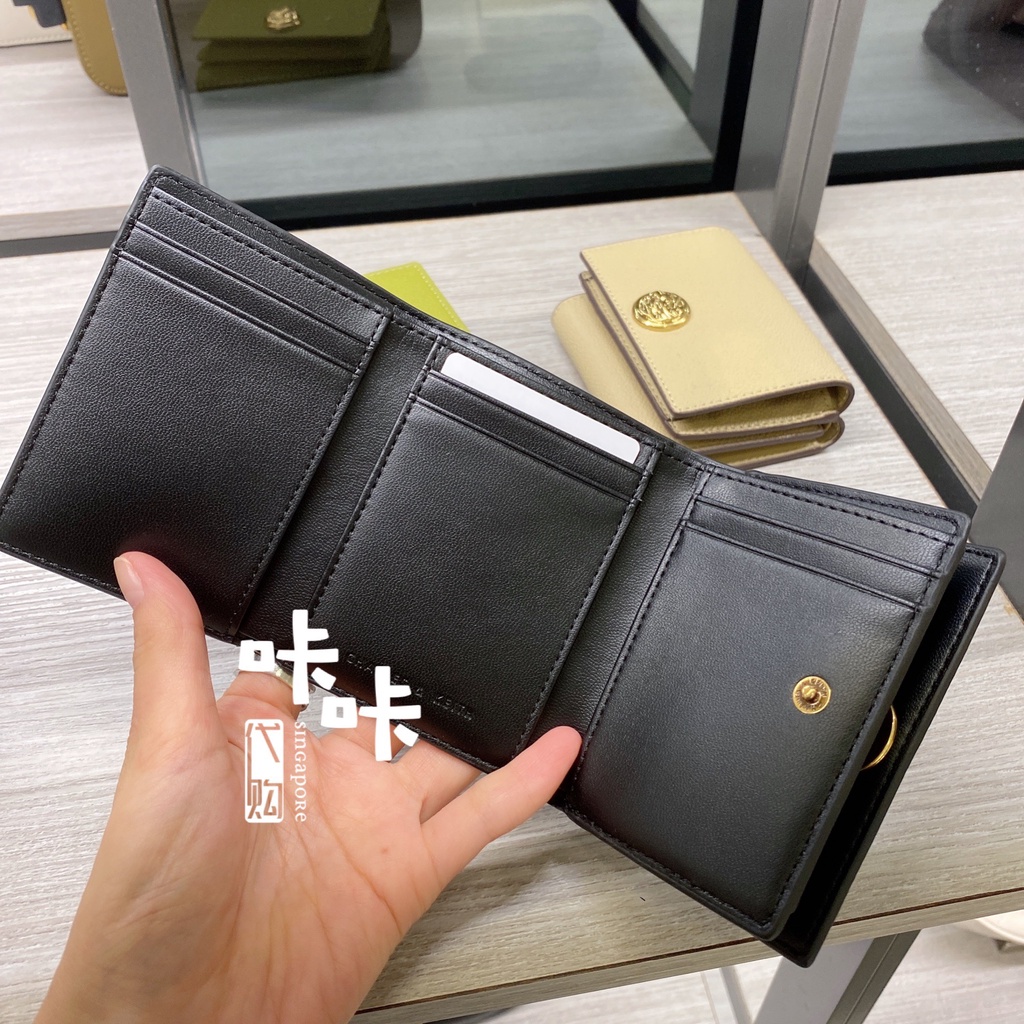 Túi Nữ Phong Cách Mới 10770536 Ví Ngắn Gập Làm Ba Đựng Tiền Xu Và Thẻ Có Thể Gập Làm Quà Tặng Cho Nữ