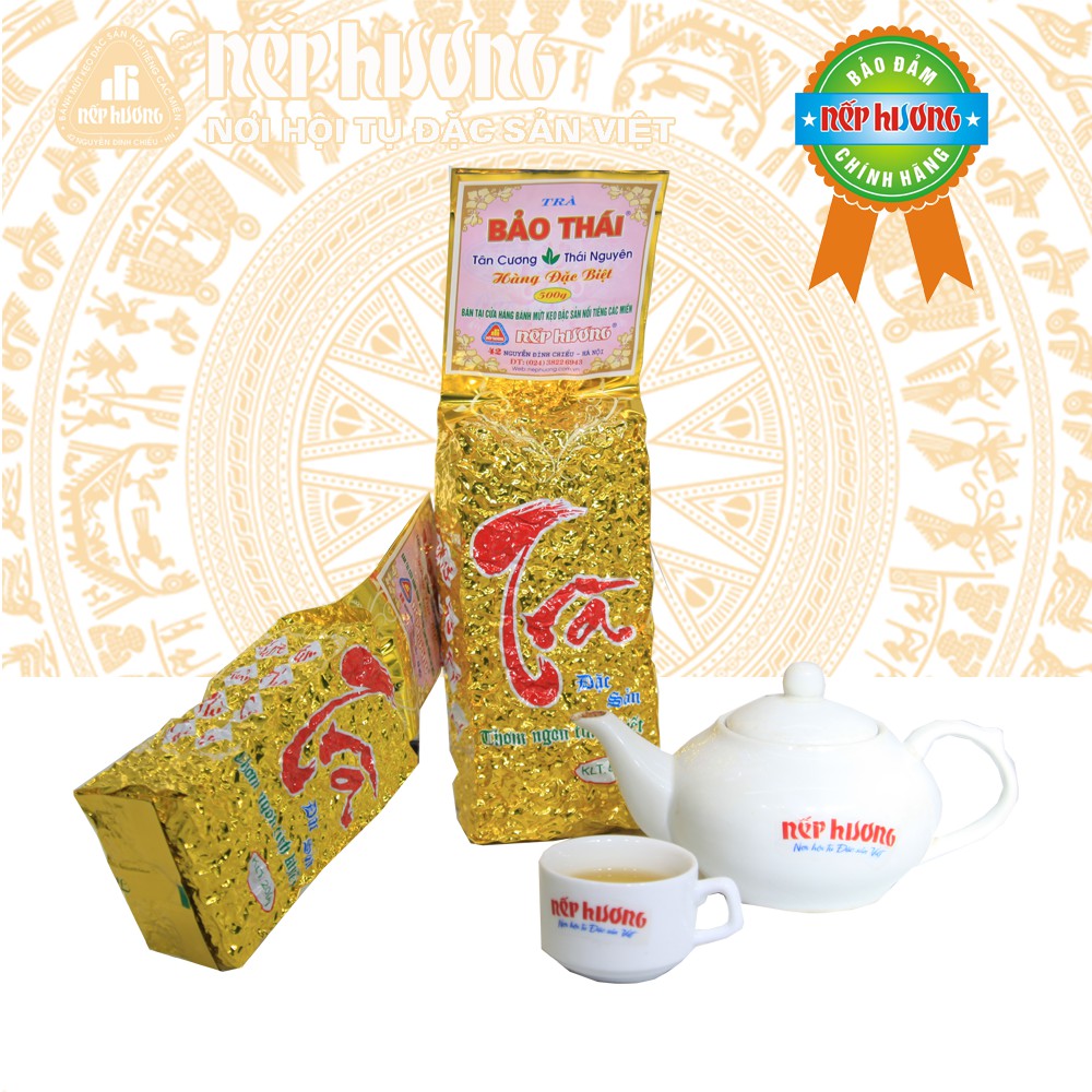 Trà Bảo Thái 200g – 500g – Đặc sản Thái Nguyên  ❤ Lời đầu tiên Shop Nếp Hương xin chân thành cảm ơn Quý khách hàng đã qu