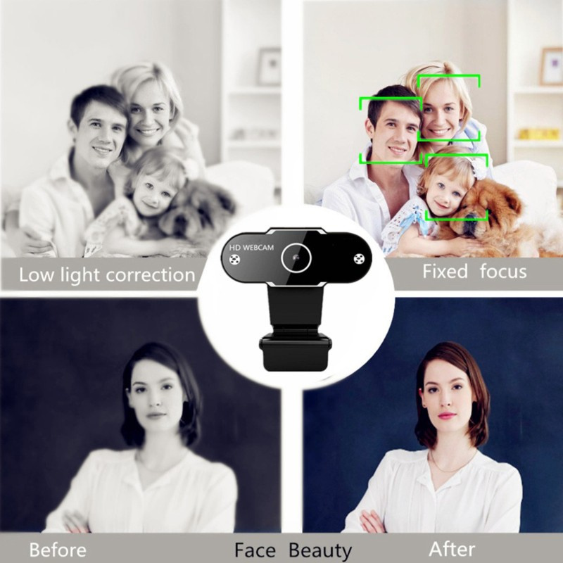 Webcam Psy 2021 Hd- Webcam 1080p 1944p 720p 480p Usb Kèm Mic Hỗ Trợ Học Tập Trực Tuyến | BigBuy360 - bigbuy360.vn