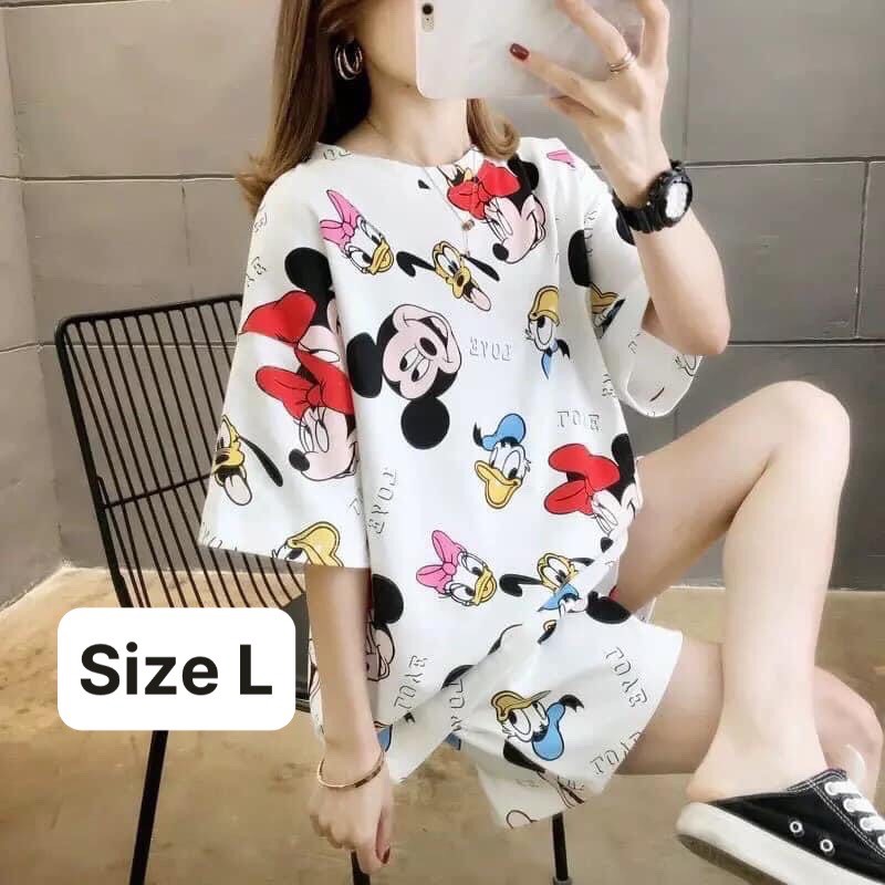 Bộ mặc nhà hoạt hình kute