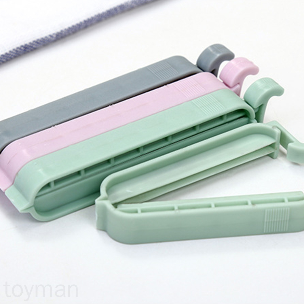 Set 12 Kẹp Miệng Túi Thực Phẩm Bằng Nhựa | BigBuy360 - bigbuy360.vn