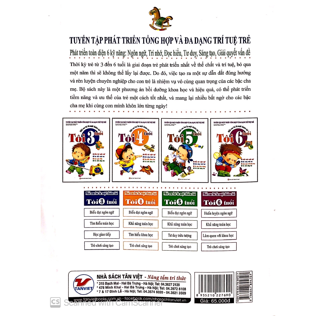 Sách - Mỗi Em Bé Là Một Thiên Tài - Tôi 3 Tuổi