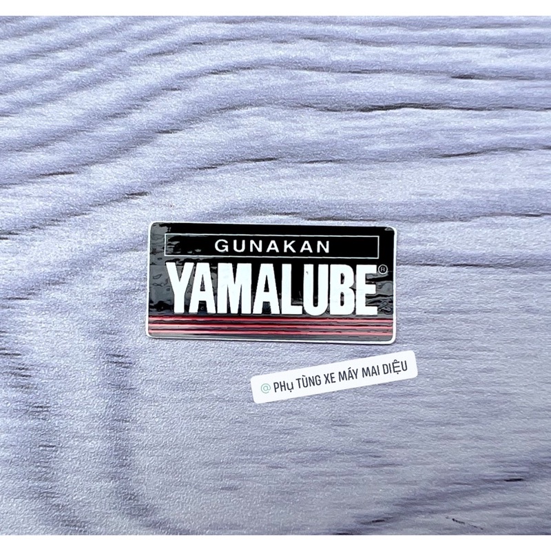 TEM YAMALUBE DÁN CHỤP BƠM NHỚT YAZ/YAZ125