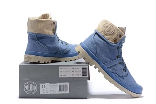 Giày Palladium xanh cổ gập