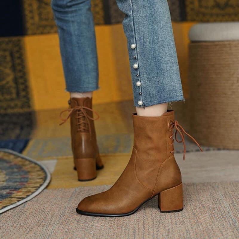 Boot nữ 2021 chanh sả 2 màu siêu hot-Hàng đẹp(Order) | BigBuy360 - bigbuy360.vn