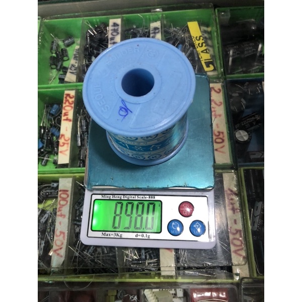 Thiếc hàn Seoul Solder hàn quốc 1.0mm 898gam chưa được 1kg