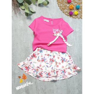 (SIZE 1-12)(10-32kg) SET ÁO + VÁY BÉ GÁI KƯNG HẾT NẤC