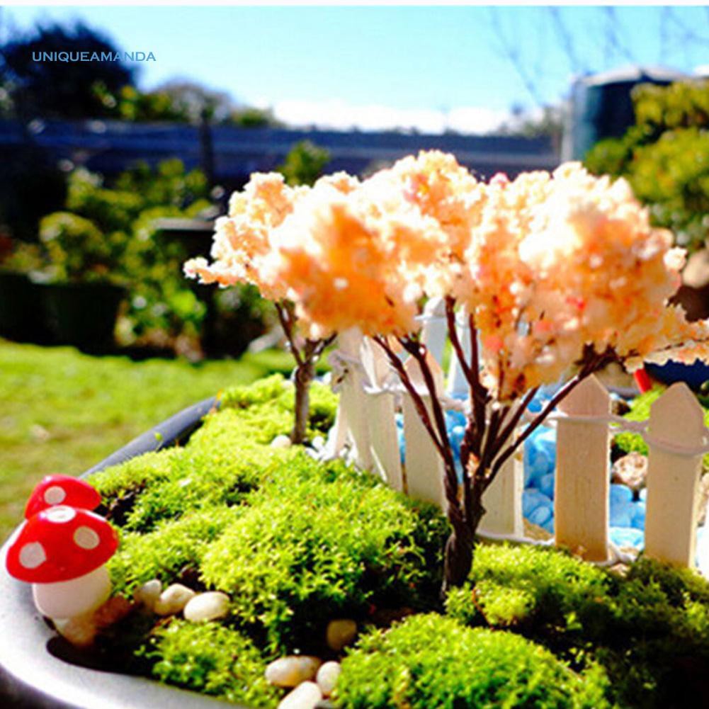 Set 10 mô hình nấm mini nhân tạo đẹp mắt dùng trang trí chậu cây sân vườn