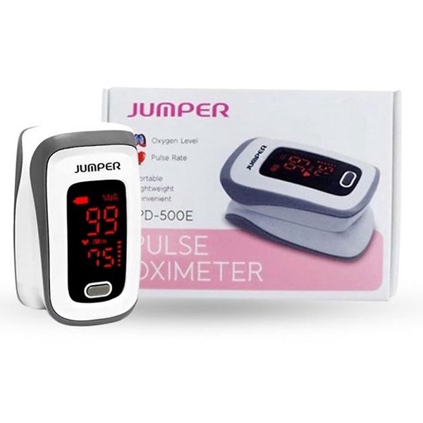 Máy đo nồng độ oxy trong máu SpO2 Jumper JPD-500D màn hình OLED Bảo hành 24 tháng