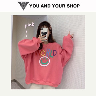 Áo Nỉ Sweater Mặt Cười unisex