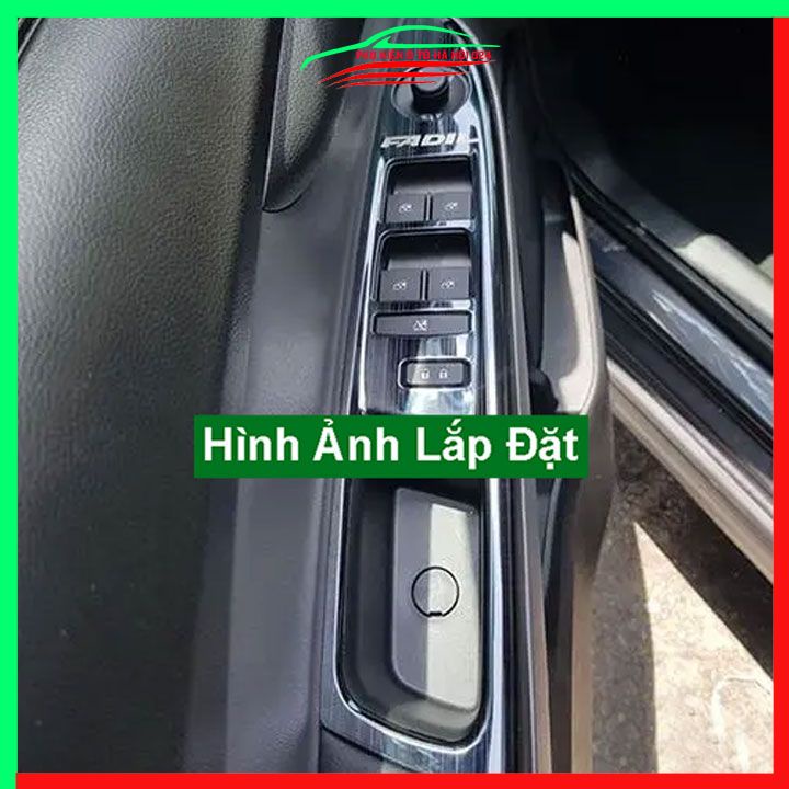 Ốp nội thất cho xe ô tô Vinfast Fadil 2019-2023 vân Titan bảo vệ chống trầy xước và làm đẹp xe