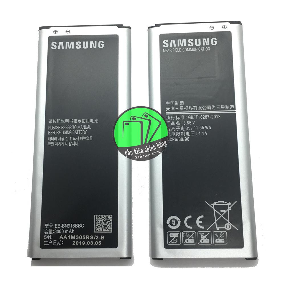 Pin SAMSUNG Note 4 (N916) 2 sim, 3000mAh - Đúng Chất lượng - BH 1 năm [Chính Hãng]