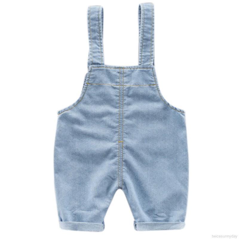 Quần yếm jean co giãn thời trang cho bé