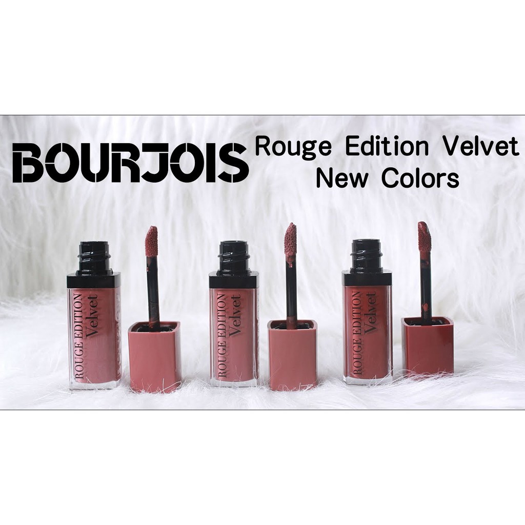 [Mã FMCGM50 - 8% đơn 250K] Paris France Beauty - Son Kem Lì Mịn Môi Bourjois Rouge Edition Velvet 7.7ml | BigBuy360 - bigbuy360.vn