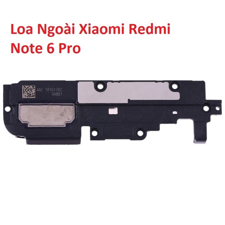 Loa Ngoài, Loa Chuông, Ringer Buzzer Xiaomi Redmi Note 6 Pro Chính Hãng