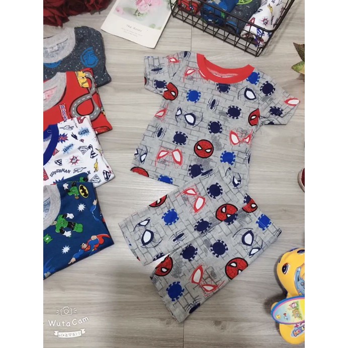 sét 4 bộ cotton xuất dư cho bé