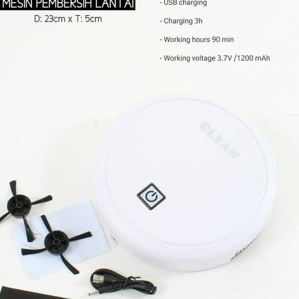 Robot Hút Bụi Chân Không Es23 Màu Trắng Kèm Phụ Kiện | BigBuy360 - bigbuy360.vn