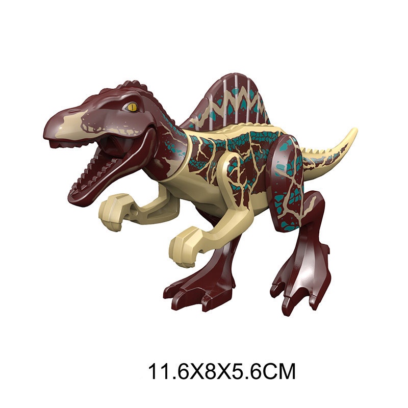 Bộ Đồ Chơi Lắp Ráp Khủng Long T-Rex Tyrannosaurus Dilophosaurus Cho Bé