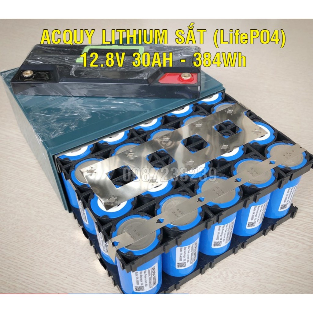 Acquy pin sắt siêu bền 12V 30AH