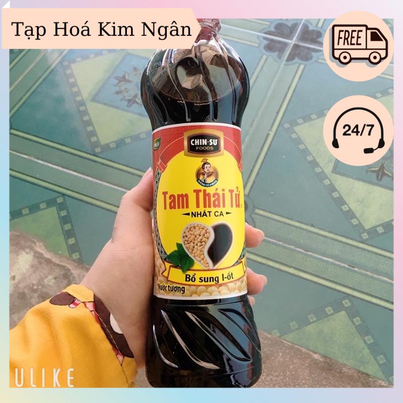 Nước Tương Chinsu Tam Thái Tử Nhất Ca Chai 500ml [THKN77]