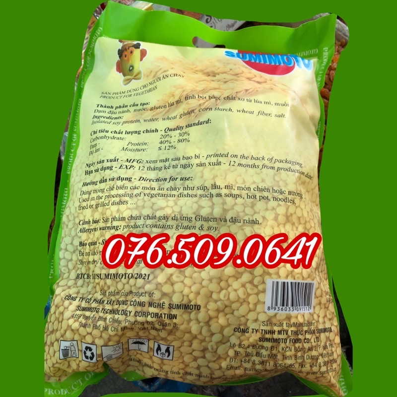 Sườn non miếng chay Panko gói 1kg