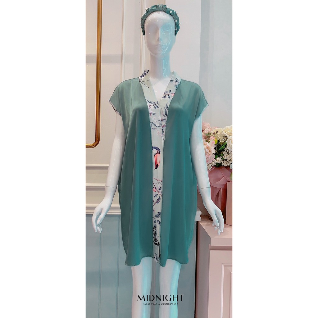 Đồ ngủ mặc nhà Váy viền hoa Oriental - Midnight Sleepwear | BigBuy360 - bigbuy360.vn