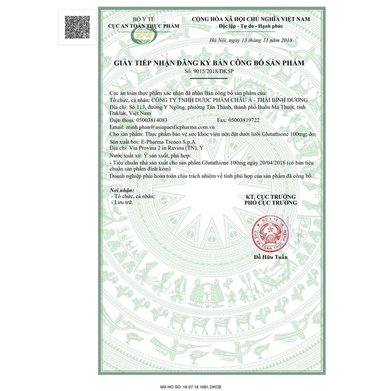 Glutathione - Viên ngậm trắng da từ Italy | BigBuy360 - bigbuy360.vn