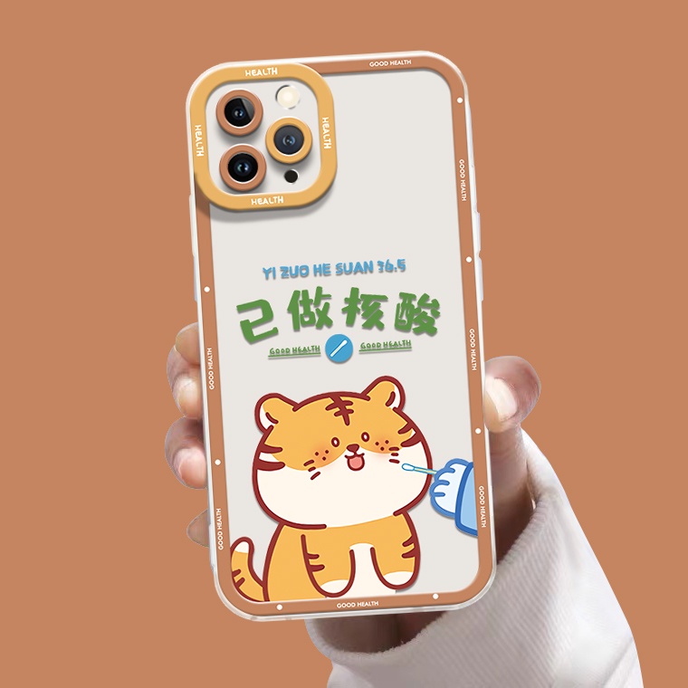 Ốp Điện Thoại TPU Dẻo Trong Suốt Họa Tiết Hoạt Hình Dễ Thương Cho IPhone 13 12 Pro Max 11 XS XR X 8 7 6S Plus