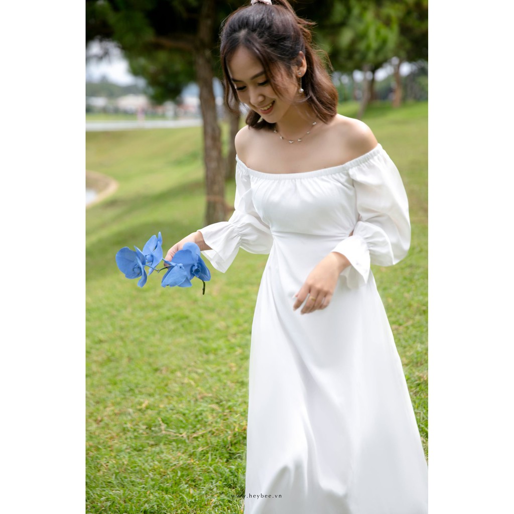 HEYBEE Đầm trễ vai Rosemary HT558 | BigBuy360 - bigbuy360.vn