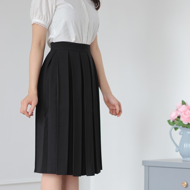 Chân Váy Xếp Ly Dáng Dài, Chân Váy Xòe Dài - Chất Liệu Váy Tuyết Mưa Mềm Mịn - [3 Ngày Đổi Trả Free] | BigBuy360 - bigbuy360.vn