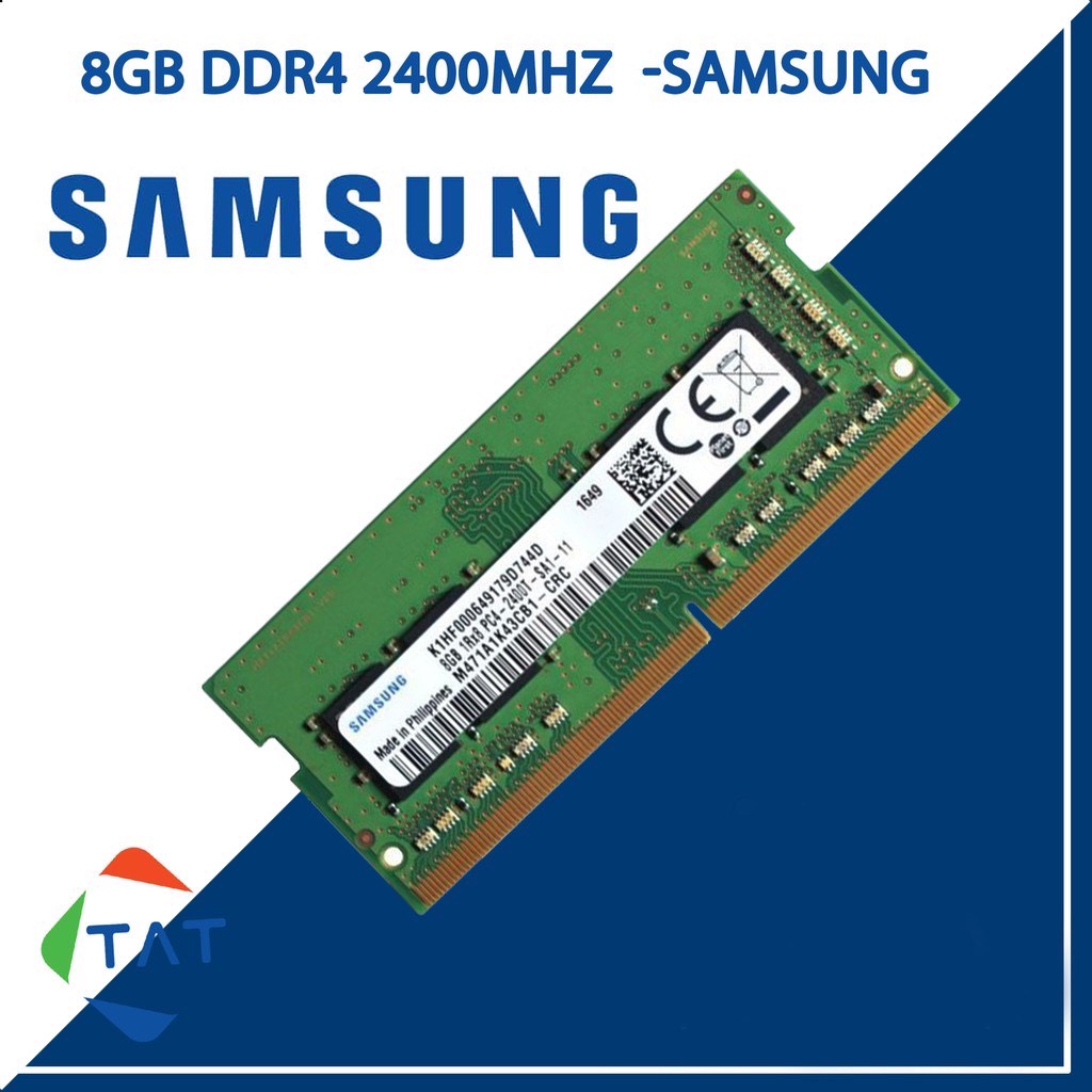 Ram Samsung Hynix Kingston 8GB DDR4 2400MHz Chính Hãng Dùng Cho Máy Tính Laptop Macbook (Bảo Hành 36T 1 Đổi 1